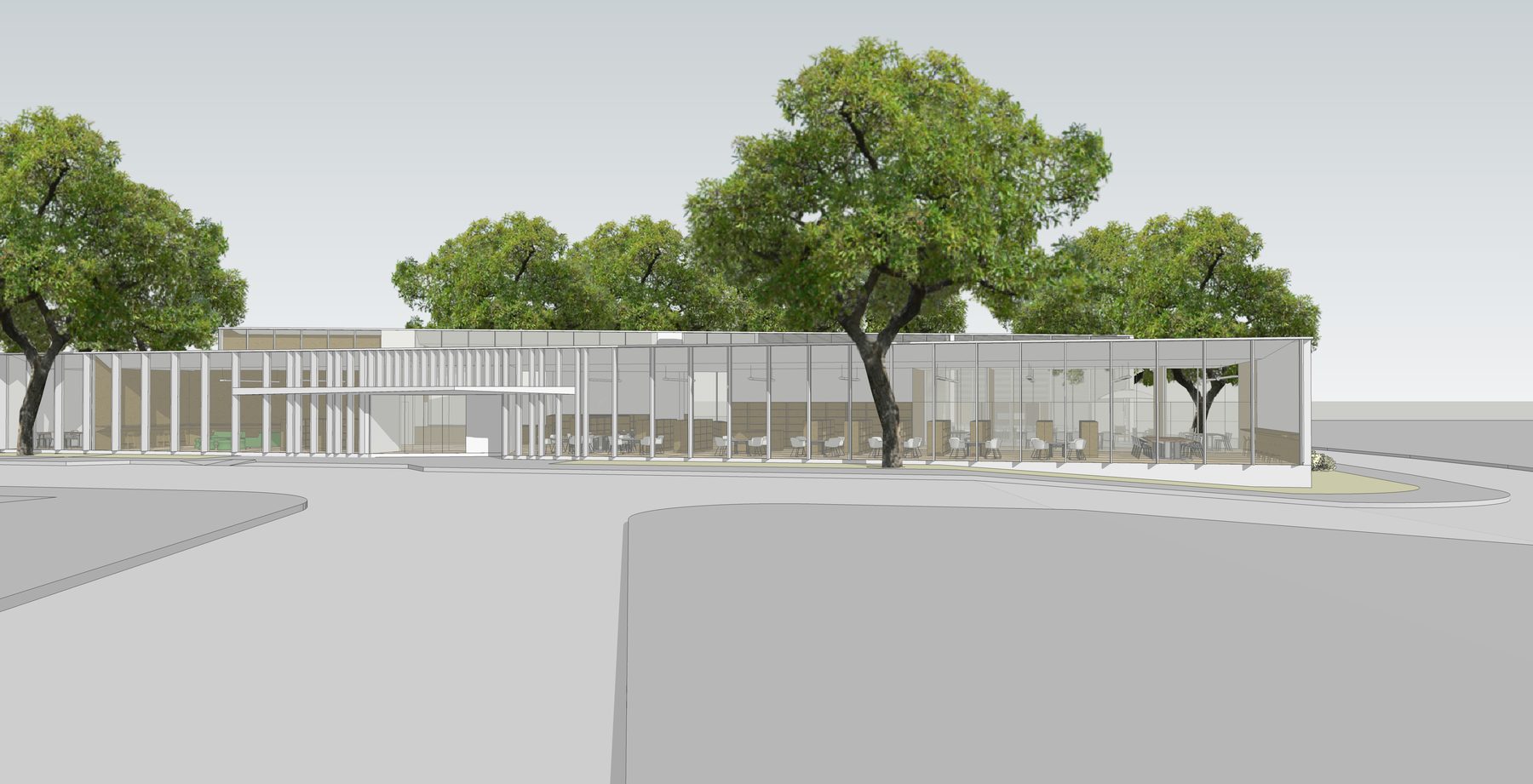 Adams Street Branch Library — Boston Public Library, Dorchester — with NADAAA