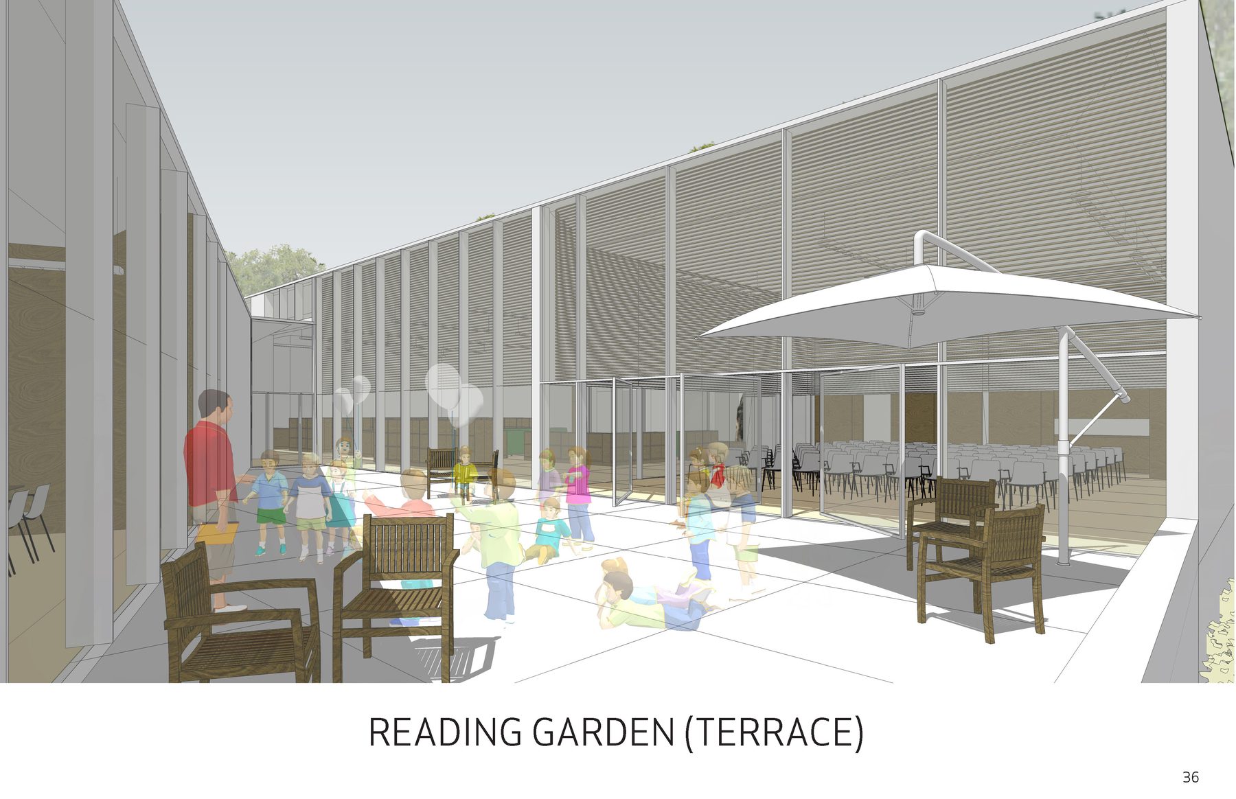 Adams Street Branch Library — Boston Public Library, Dorchester — with NADAAA