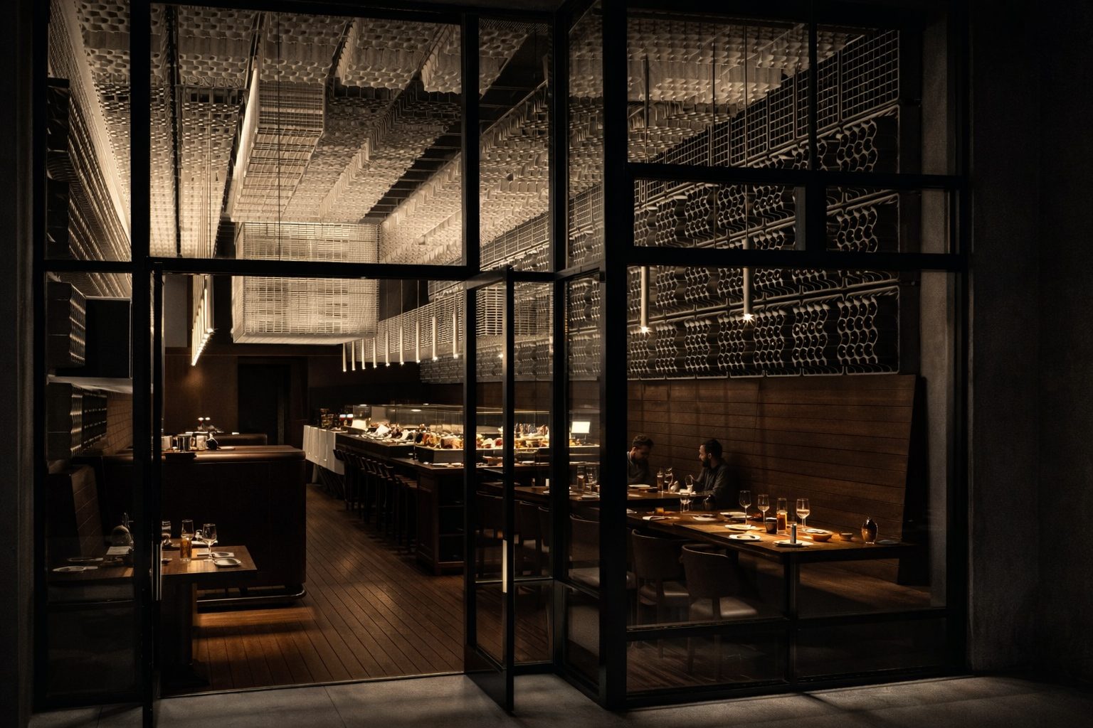 Thelonious Monkfish Restaurant interior in Cambridge, Massachusetts by FIXd Architecture